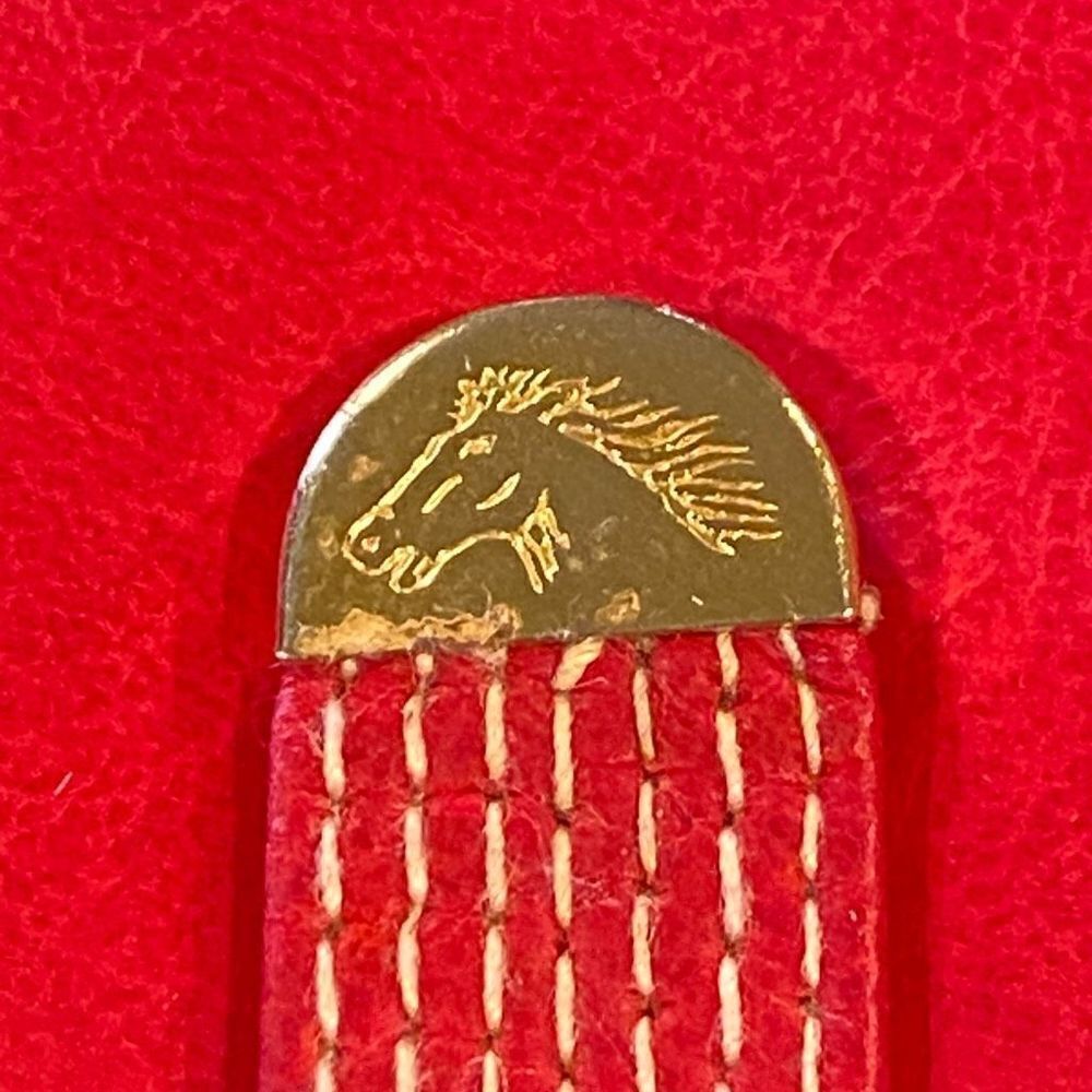 Jordache Vintage Checkbook Wallet RED - Picture 3 of 9